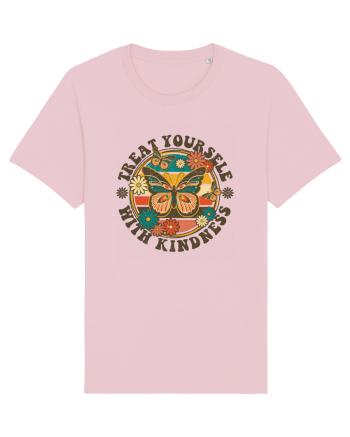 Treat Yourself With Kindness Cotton Pink
