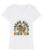 Grow Wild Sun Child Tricou mânecă scurtă guler V Damă Evoker