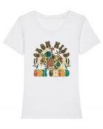 Grow Wild Sun Child Tricou mânecă scurtă guler larg fitted Damă Expresser