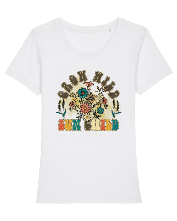 Grow Wild Sun Child White