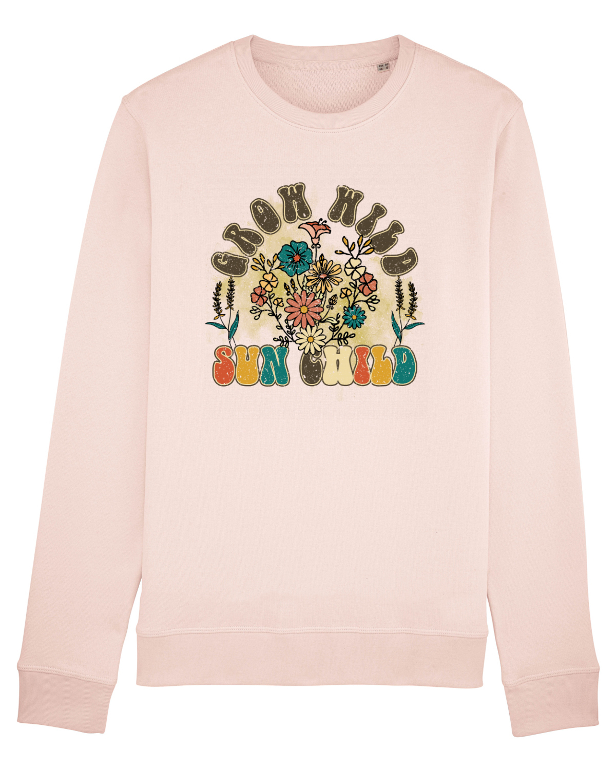 Bluză mânecă lungă Unisex Rise Candy Pink