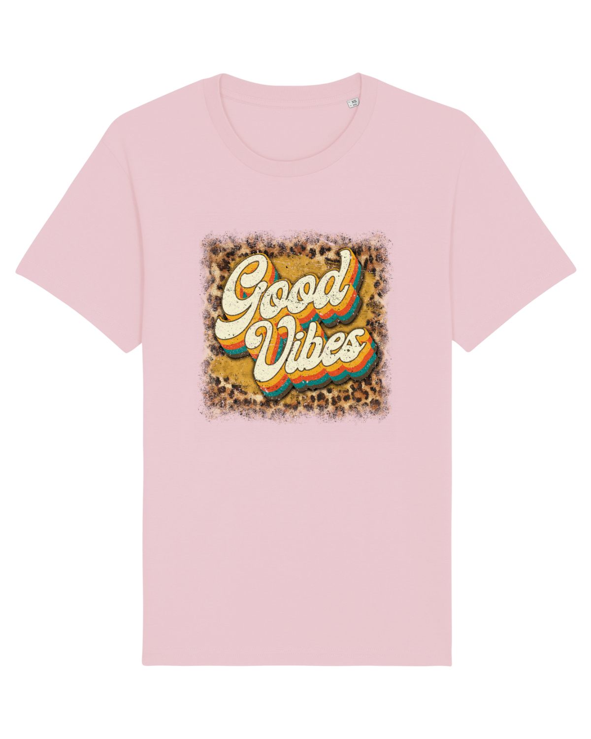 Tricou mânecă scurtă Unisex Rocker Cotton Pink