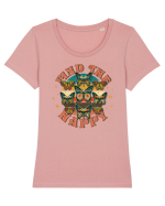Find the Happy Tricou mânecă scurtă guler larg fitted Damă Expresser