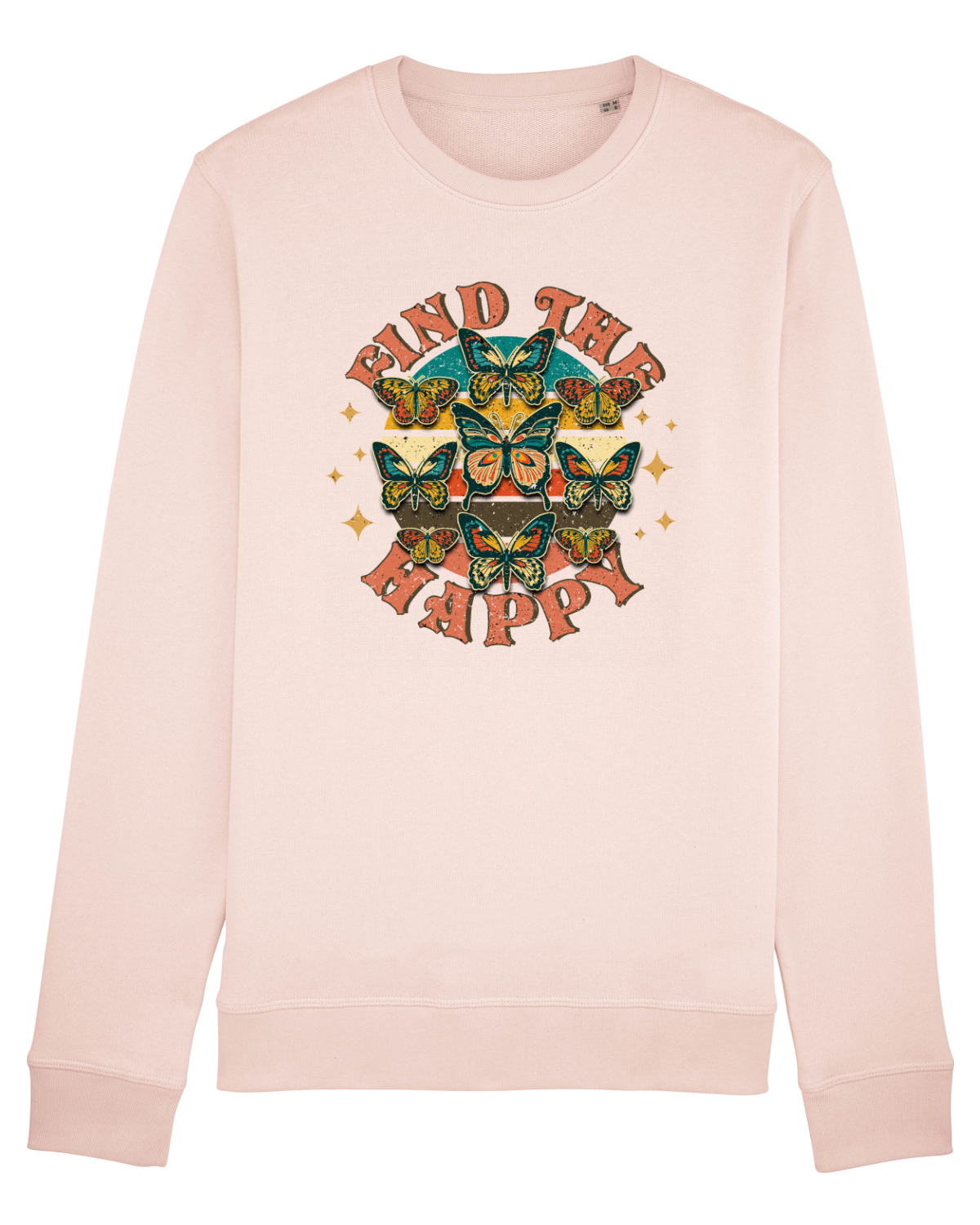 Bluză mânecă lungă Unisex Rise Candy Pink