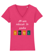 M-am născut în zodia Berbec Tricou mânecă scurtă guler V Damă Evoker