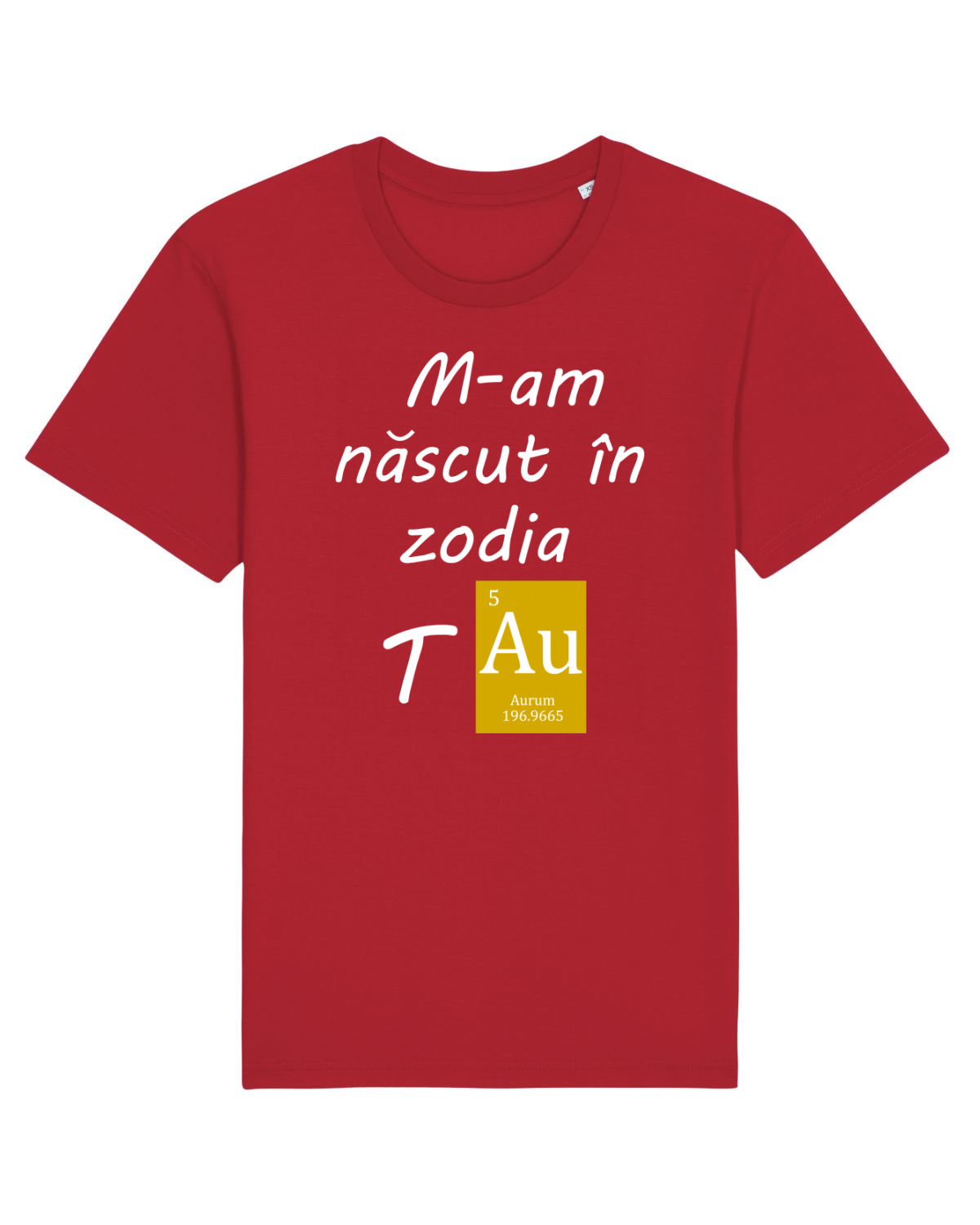 Tricou mânecă scurtă Unisex Rocker Red