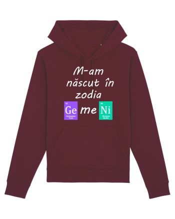 M-am născut în zodia Gemeni Burgundy