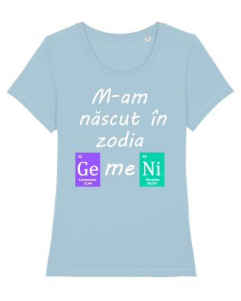 M-am născut în zodia Gemeni Sky Blue