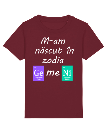M-am născut în zodia Gemeni Burgundy
