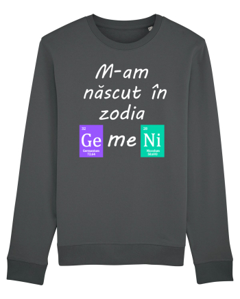 M-am născut în zodia Gemeni Anthracite