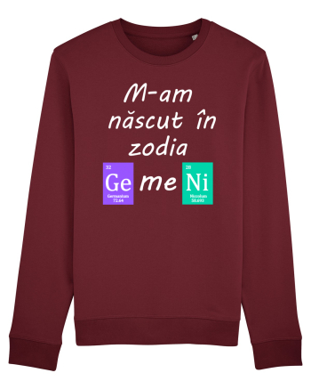 M-am născut în zodia Gemeni Burgundy