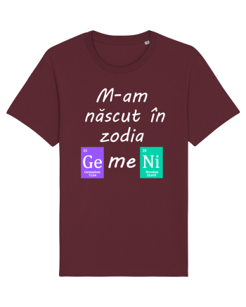 M-am născut în zodia Gemeni Burgundy