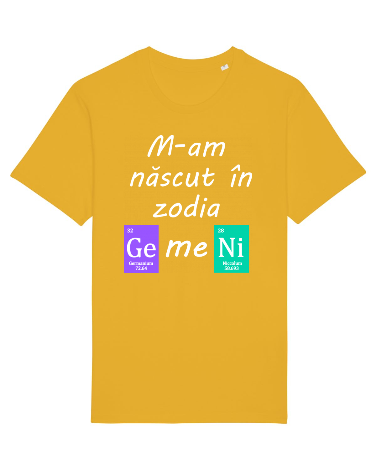 Tricou mânecă scurtă Unisex Rocker Spectra Yellow