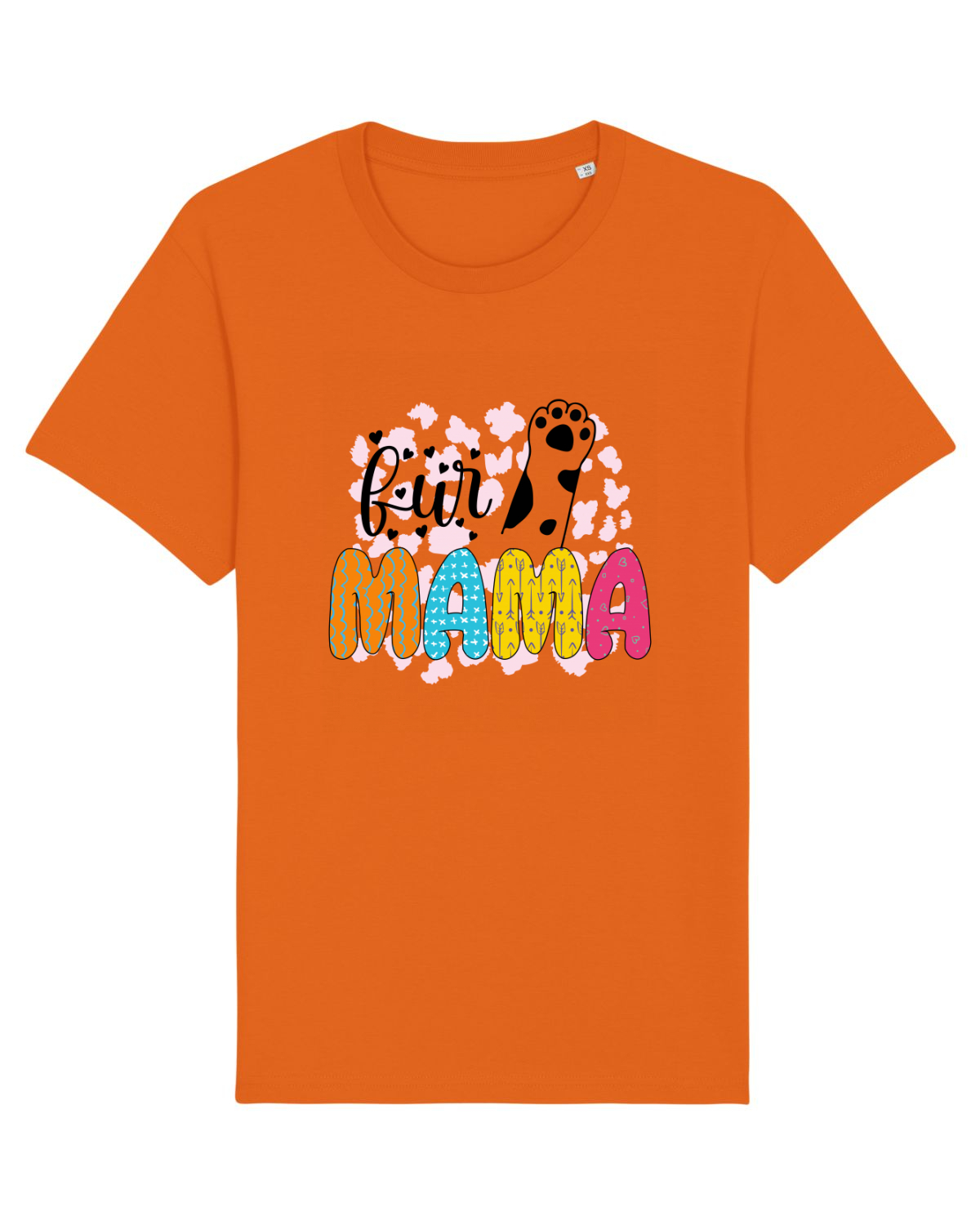 Tricou mânecă scurtă Unisex Rocker Bright Orange