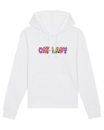 Cat Lady Hanorac Unisex Drummer