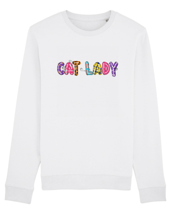 Cat Lady White