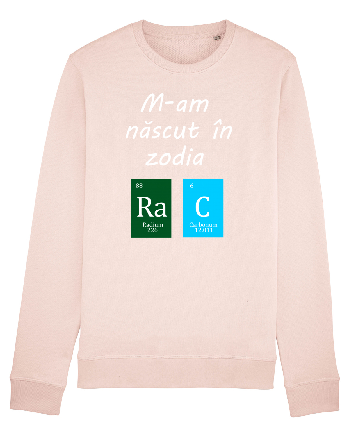 Bluză mânecă lungă Unisex Rise Candy Pink
