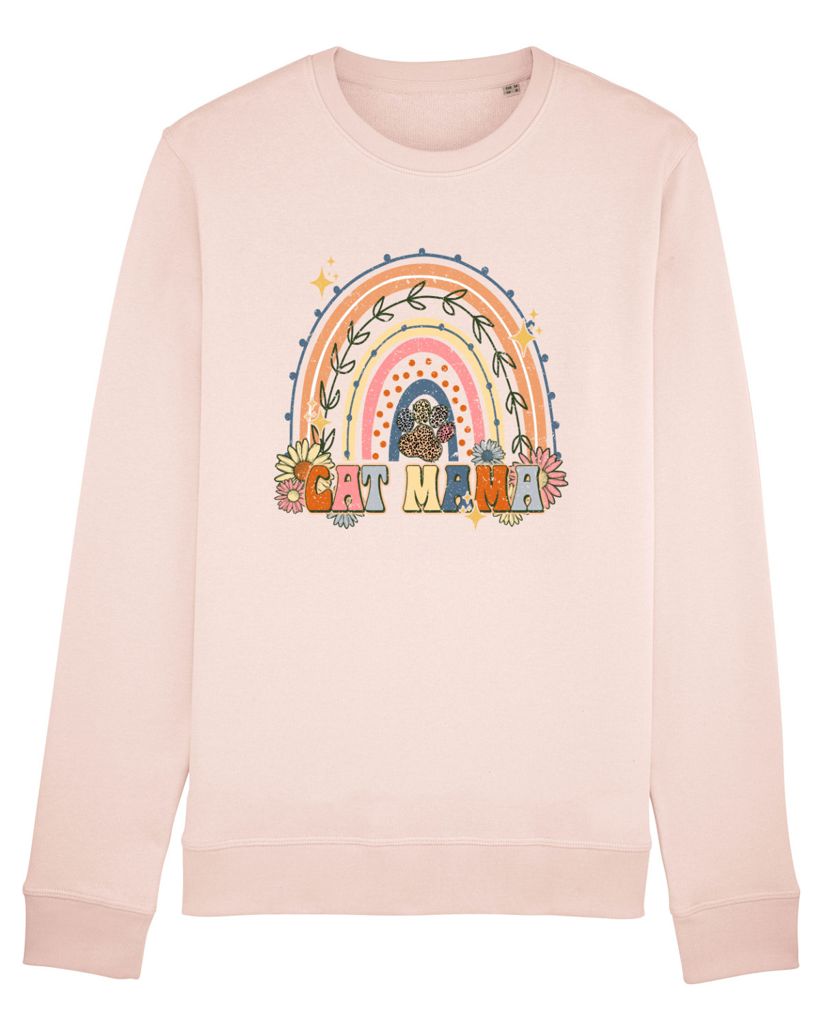 Bluză mânecă lungă Unisex Rise Candy Pink