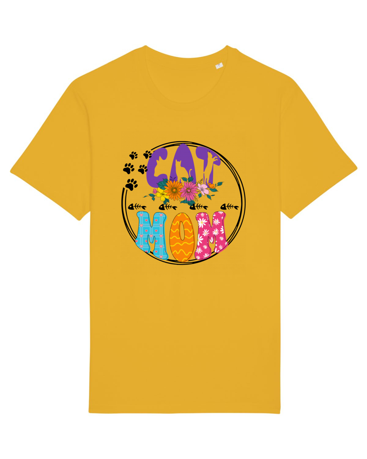 Tricou mânecă scurtă Unisex Rocker Spectra Yellow