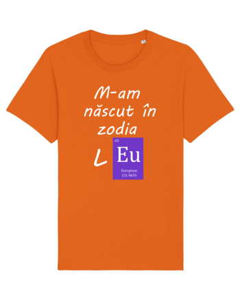 M-am născut în zodia Leu Bright Orange