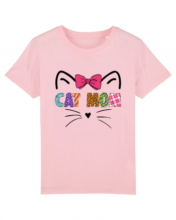 Cat Mom Cotton Pink