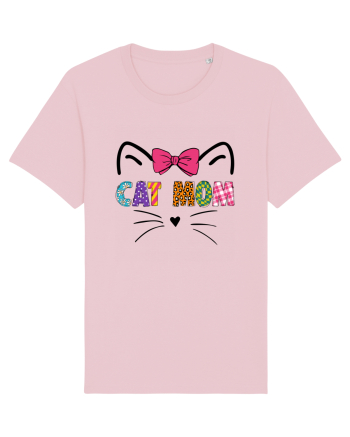 Cat Mom Cotton Pink
