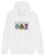 Cute Cat Mom Hanorac cu fermoar Unisex Connector