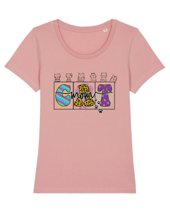 Cute Cat Mom Canyon Pink