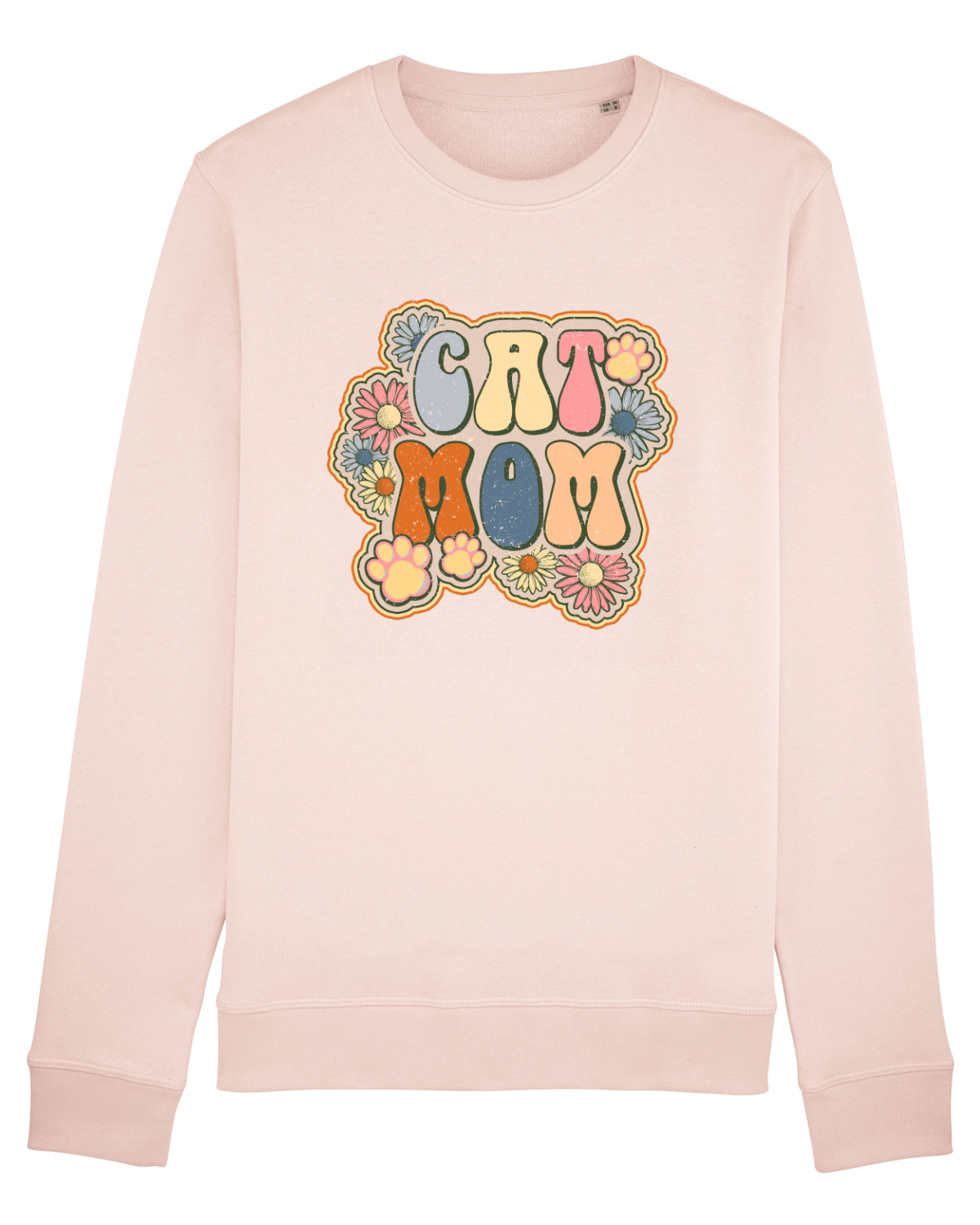 Bluză mânecă lungă Unisex Rise Candy Pink