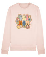 Cat Mom Hippie Bluză mânecă lungă Unisex Rise