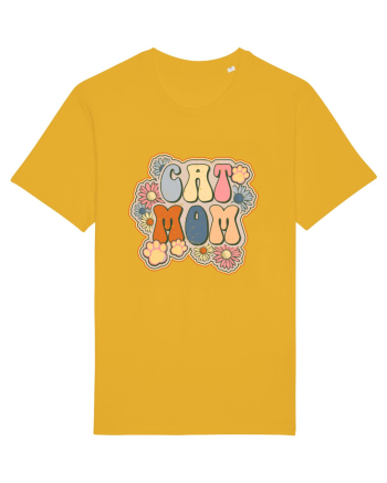 Cat Mom Hippie Spectra Yellow