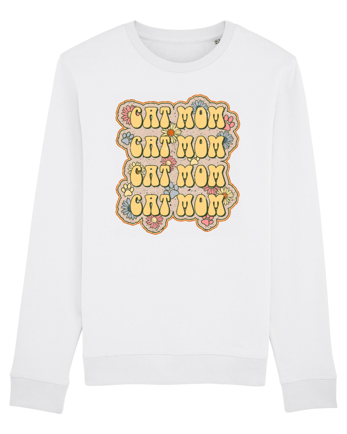 Bluză mânecă lungă Unisex Rise White