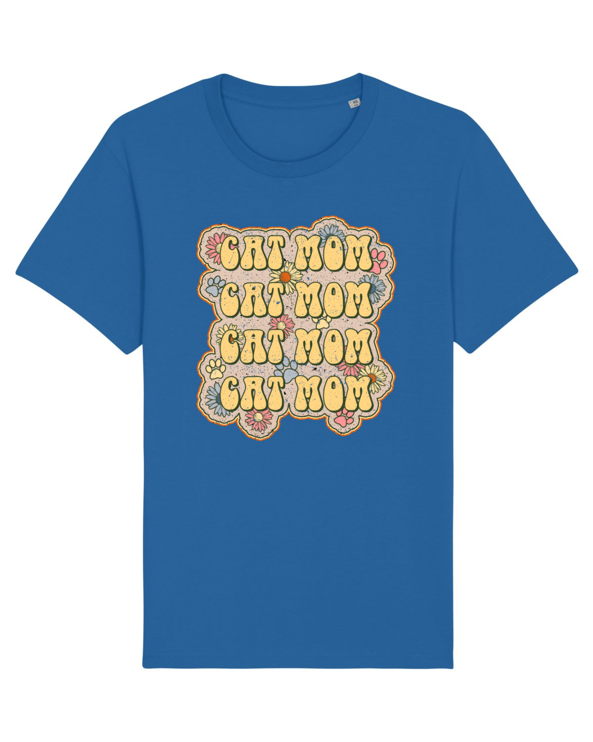 Tricou mânecă scurtă Unisex Rocker Royal Blue