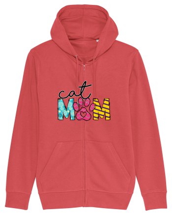 Cat Mom Carmine Red