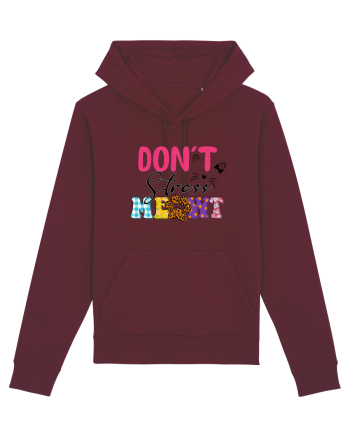 Don't stress meowt Burgundy