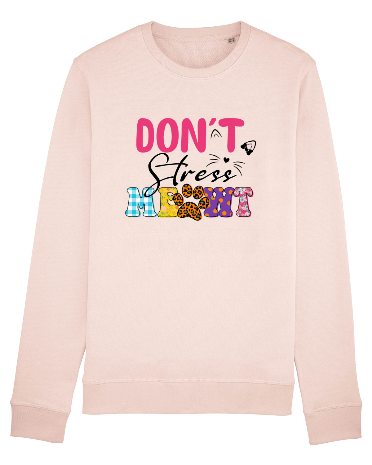 Bluză mânecă lungă Unisex Rise Candy Pink