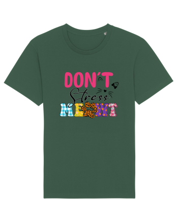 Don't stress meowt Bottle Green