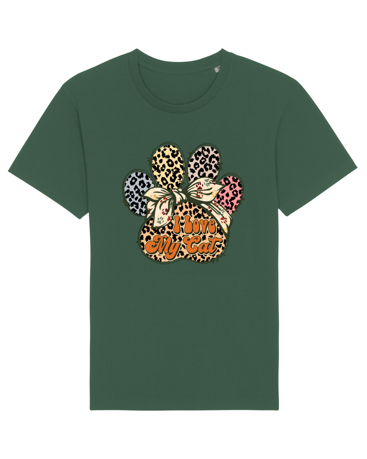 Tricou mânecă scurtă Unisex Rocker Bottle Green
