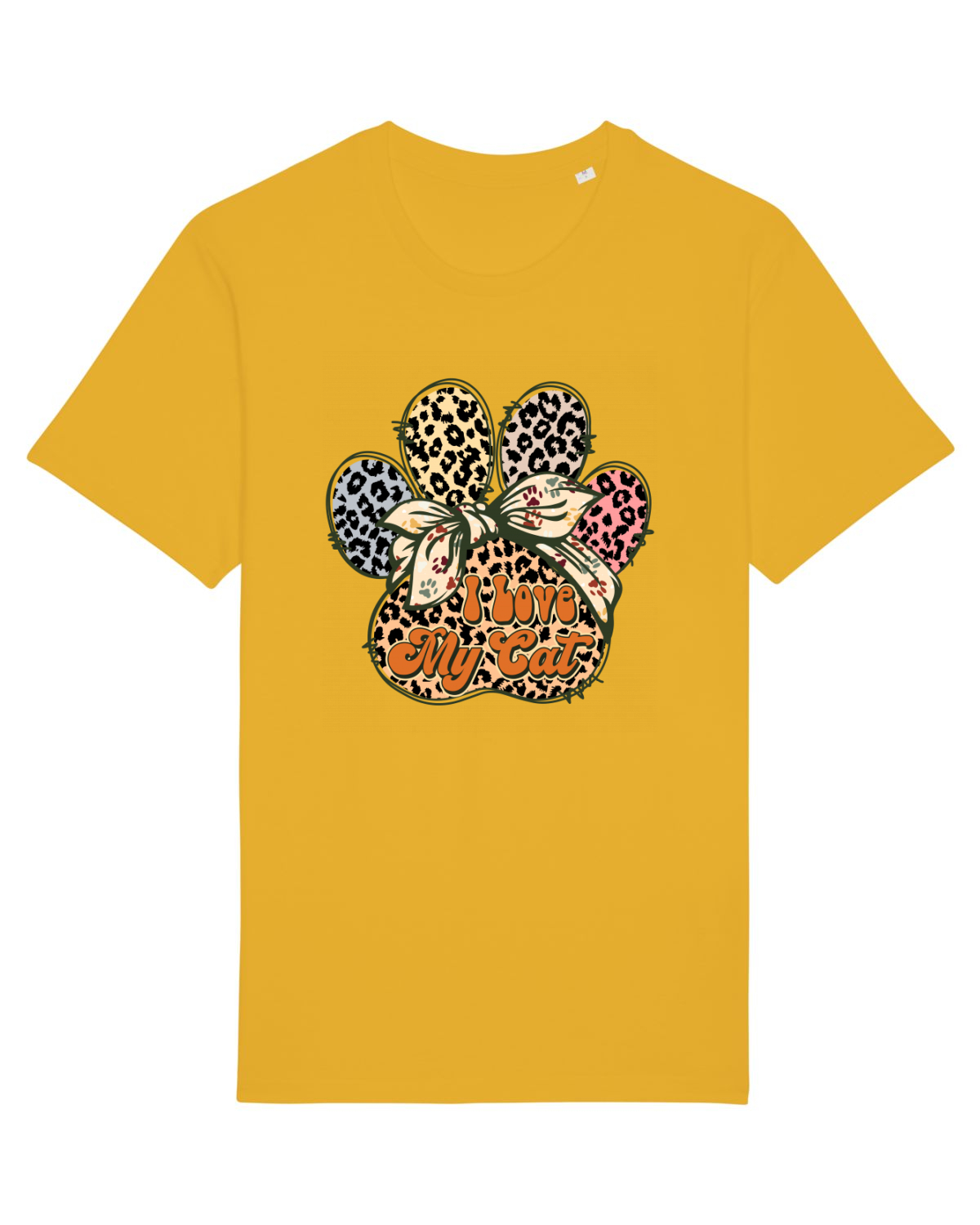 Tricou mânecă scurtă Unisex Rocker Spectra Yellow