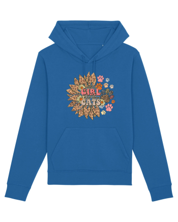 Just a girl who loves cats Royal Blue