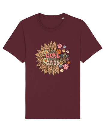 Just a girl who loves cats Burgundy