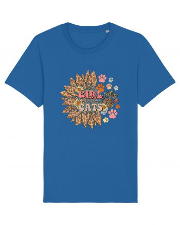 Just a girl who loves cats Royal Blue