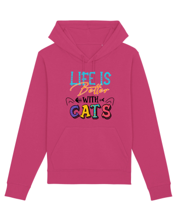 Life is better with cats Raspberry
