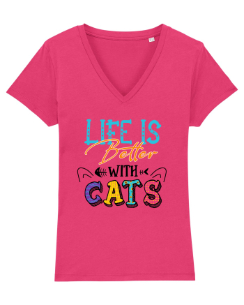 Life is better with cats Raspberry