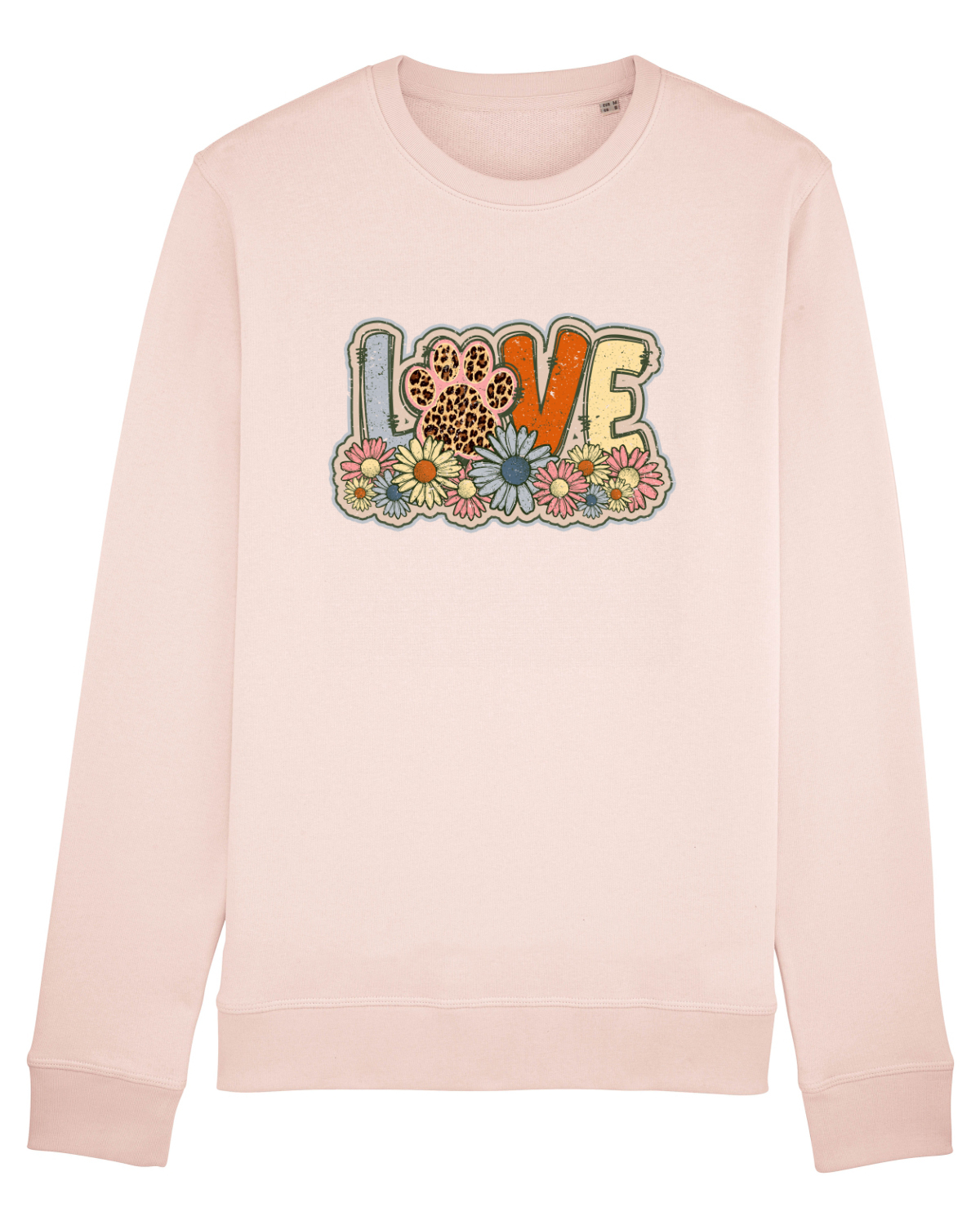 Bluză mânecă lungă Unisex Rise Candy Pink