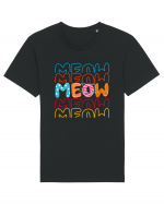 Meow Tricou mânecă scurtă Unisex Rocker