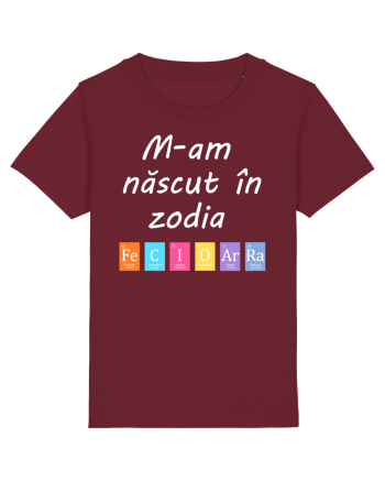M-am născut în zodia Fecioară Burgundy