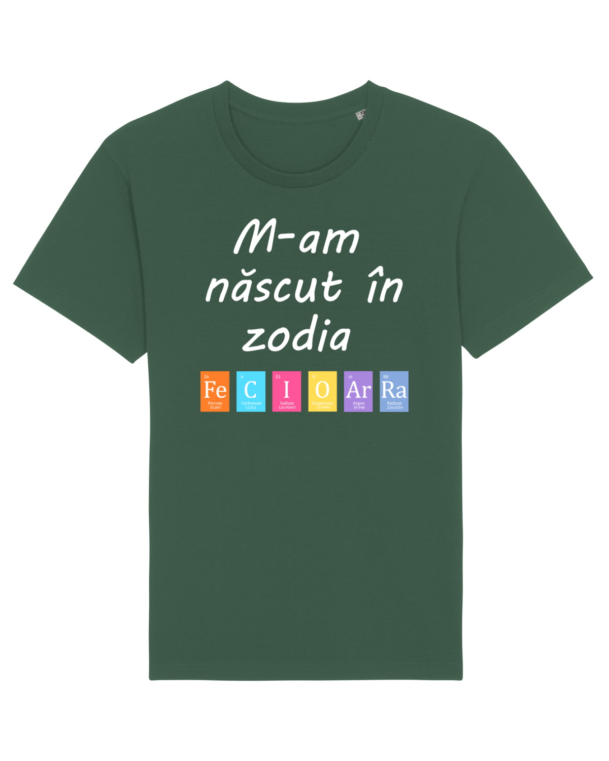 Tricou mânecă scurtă Unisex Rocker Bottle Green