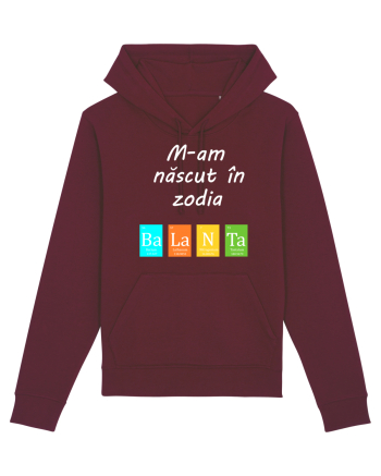 M-am născut în zodia Balanță Burgundy