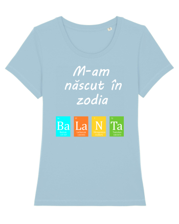 M-am născut în zodia Balanță Sky Blue